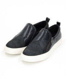 NICOLE CLUB FOR MEN | パネル切り替えスリッポンスニーカー(スニーカー)