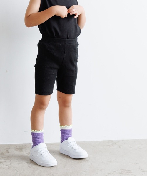 LOWRYS FARM（ローリーズファーム）の「サイクルリブパンツ　 967896（その他パンツ・キッズ・ピンク/イエロー/ブラック・110cm/120cm/100cm/130cm）」の2枚目の写真