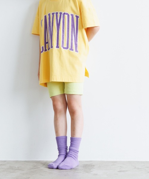 LOWRYS FARM（ローリーズファーム）の「サイクルリブパンツ　 967896（その他パンツ・キッズ・ピンク/イエロー/ブラック・110cm/120cm/100cm/130cm）」の13枚目の写真