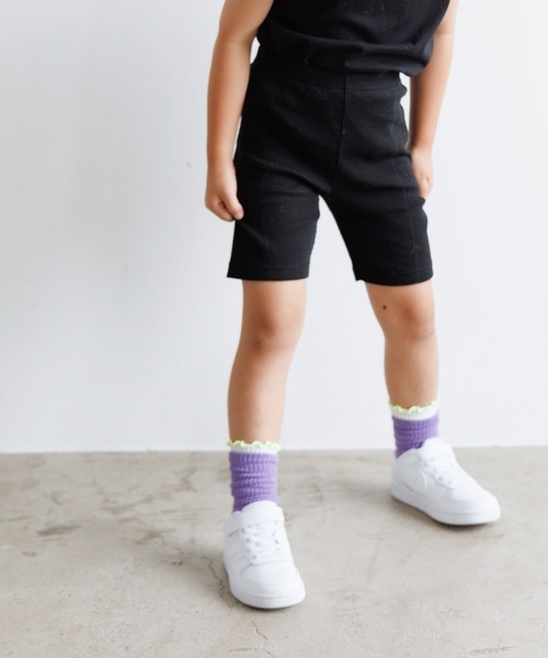 LOWRYS FARM（ローリーズファーム）の「サイクルリブパンツ　 967896（その他パンツ・キッズ・ピンク/イエロー/ブラック・110cm/120cm/100cm/130cm）」の16枚目の写真