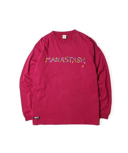 MANASTASH（マナスタッシュ）の「MANASTASH/マナスタッシュ/CHILLIMESH L/S TEE JB LOGO/チリメッシュジェリービーンロゴ（Tシャツ/カットソー・メンズ・ホワイト/ピンク/ネイビー・2XL/L/XL/M）」の19枚目の写真