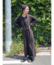 Ungrid | カーデセットフレアキャミワンピース(ワンピース)