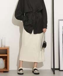 NANO universe | ミニブークレIラインスカート(セットアップ可)(スカート)