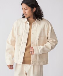 SHIPS | *SHIPS: CONE DENIM 12.5oz デニム トラッカージャケット（セットアップ対応）(デニムジャケット)