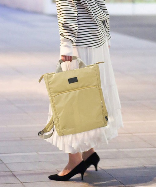 ROOTOTE（ルートート）の「ルートート / ストレスから解放するためのデザイン SN.セオルー.アイロ-A（ビジネスバッグ・レディース・ネイビー/グレー/ブラック/セージグリーン/モカ/ベージュ・FREE）」の4枚目の写真