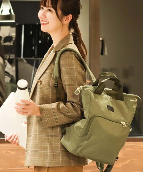 ROOTOTE（ルートート）の「ルートート / ストレスから解放するためのデザイン SN.セオルー.アイロ-A（ビジネスバッグ・レディース・ネイビー/グレー/ブラック/セージグリーン/モカ/ベージュ・FREE）」の5枚目の写真