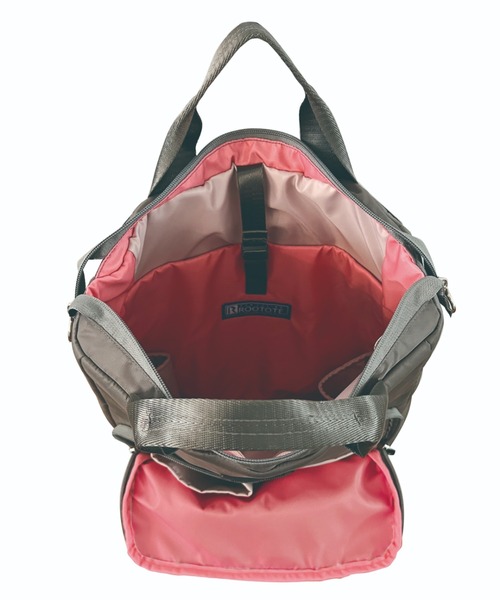 ROOTOTE（ルートート）の「ルートート / ストレスから解放するためのデザイン SN.セオルー.アイロ-A（ビジネスバッグ・レディース・ネイビー/グレー/ブラック/セージグリーン/モカ/ベージュ・FREE）」の7枚目の写真