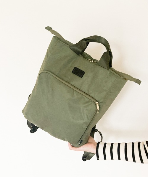 ROOTOTE（ルートート）の「ルートート / ストレスから解放するためのデザイン SN.セオルー.アイロ-A（ビジネスバッグ・レディース・ネイビー/グレー/ブラック/セージグリーン/モカ/ベージュ・FREE）」の16枚目の写真