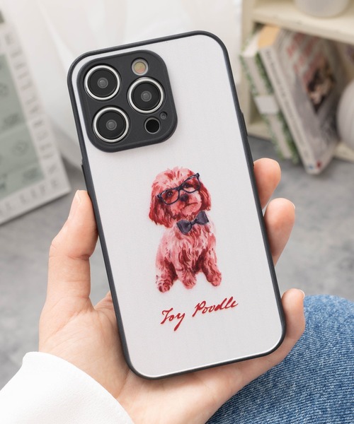 iPhoneシリコンケース カバー ワンちゃんデザインアソート 犬