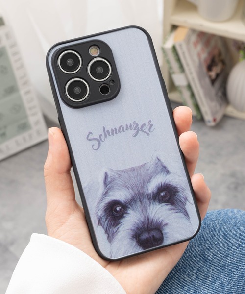 iPhoneシリコンケース カバー ワンちゃんデザインアソート 犬