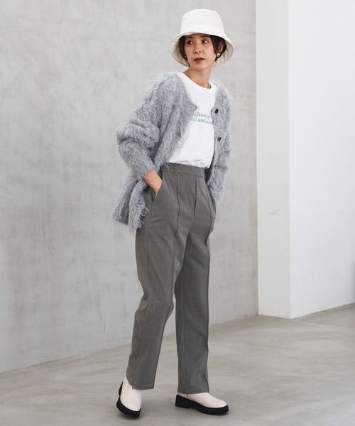 LEPSIM（レプシィム）の「キルティングリバーシブルバケハ　970221（ハット・レディース・ブラック/アイボリー・ONE SIZE）」の13枚目の写真