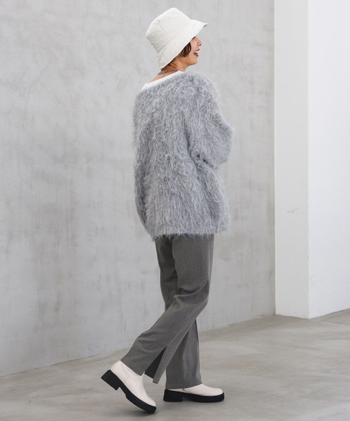 LEPSIM（レプシィム）の「キルティングリバーシブルバケハ　970221（ハット・レディース・ブラック/アイボリー・ONE SIZE）」の15枚目の写真