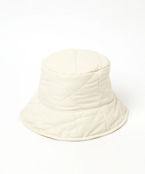 LEPSIM（レプシィム）の「キルティングリバーシブルバケハ　970221（ハット・レディース・ブラック/アイボリー・ONE SIZE）」の16枚目の写真