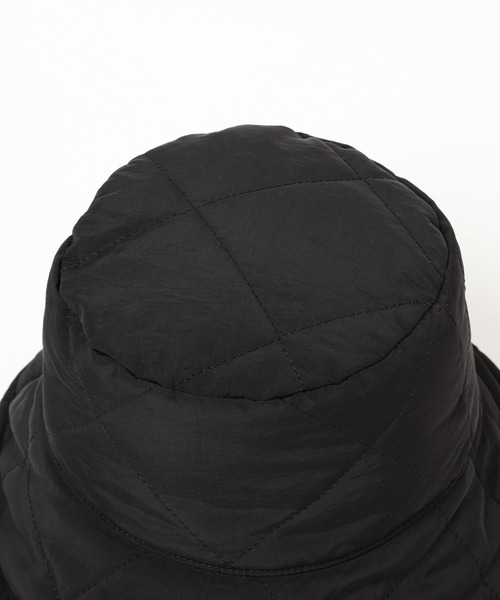 LEPSIM（レプシィム）の「キルティングリバーシブルバケハ　970221（ハット・レディース・ブラック/アイボリー・ONE SIZE）」の22枚目の写真