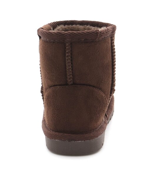 apres les cours（アプレレクール）の「【無地・ユニセックス】ボアブーツ（ブーツ・キッズ・ブラウン/ピンク/ベージュ・21/13/14/15 /16/17/18/19/20）」の10枚目の写真