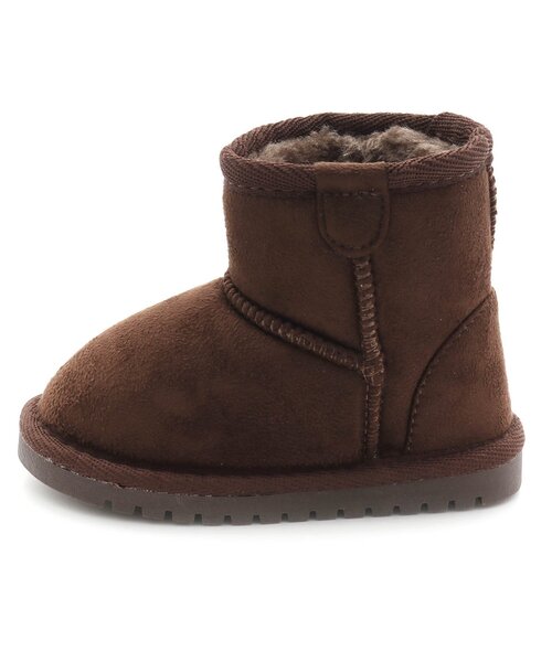 apres les cours（アプレレクール）の「【無地・ユニセックス】ボアブーツ（ブーツ・キッズ・ブラウン/ピンク/ベージュ・21/13/14/15 /16/17/18/19/20）」の18枚目の写真