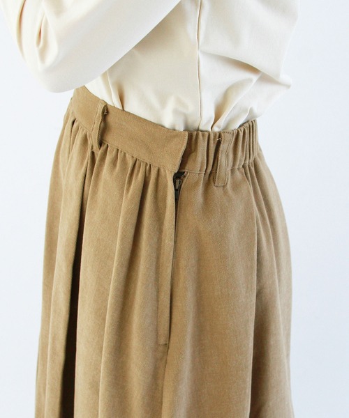 Crisp（クリスプ）の「クラシックプリーツスカート（スカート・レディース・ブラック/ベージュ・FREE）」の17枚目の写真