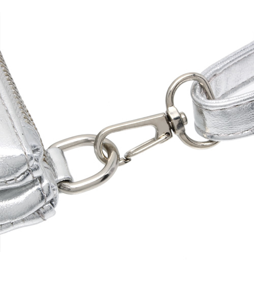 WEGO（ウィゴー）の「WEGO/タッセルショルダーバッグ（ショルダーバッグ・レディース・シルバー/ホワイト・FREE）」の7枚目の写真