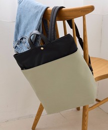 Breath TOPKAPI | 【Breath TOPKAPI/ブレス トプカピ】SCOTCH GRAIN スコッチグレイン マザーズバッグ バイカラー A4 バックパック / リュック 2(バックパック/リュック)