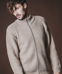 【NO ID.】Drivers Knit Zip Cardigan / ドライバーズ ニット ジップ カーディガン