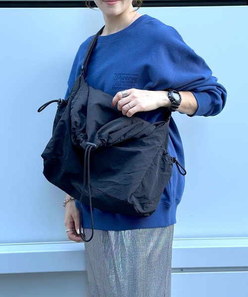 LEPSIM（レプシィム）の「ナイロンドロストショルダー2　987351（ショルダーバッグ・レディース・グレー/ブラック/アイボリー・ONE SIZE）」の11枚目の写真