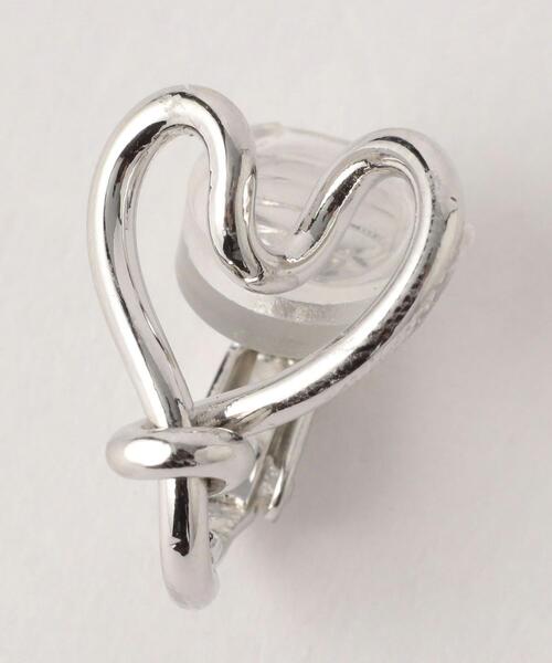 green label relaxing（グリーンレーベルリラクシング）の「ハートライン イヤリング（イヤリング・レディース・ゴールド/シルバー・FREE）」の7枚目の写真