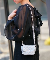 VIS | ミニスタッズチェーンショルダーバッグ(ショルダーバッグ)