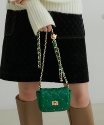 VIS | ミニスタッズチェーンショルダーバッグ(ショルダーバッグ)