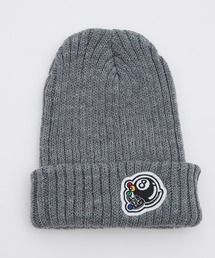 SIDEWAY STANCE（サイドウェイスタンス）の「【SIDEWAY STANCE】ワッペン刺しゅう リブ ニットキャップ（ニットキャップ/ビーニー）」