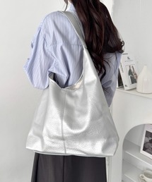 Outfitter lab（アウトフィッターラボ）の「ワンハンドルPUレザートートバッグ【A4サイズ対応】（トートバッグ）」