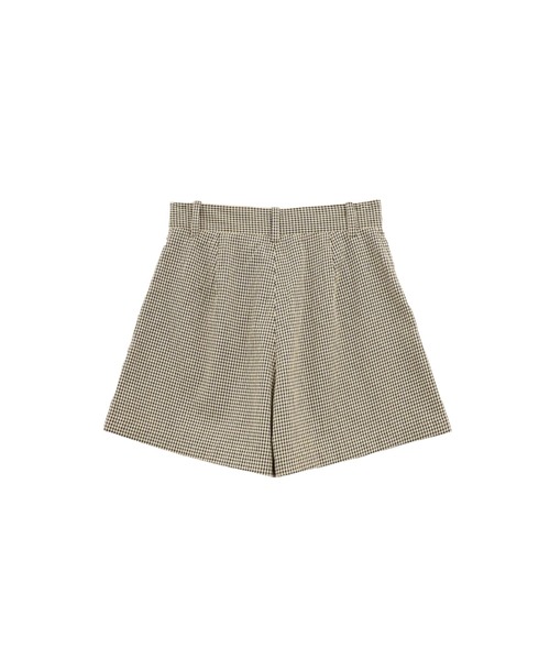 Cla STEllaR(クラステラ)の「クラシックチェック ショート パンツ ハーフ(その他パンツ・レディース・ベージュ・S/M)」の3枚目の写真