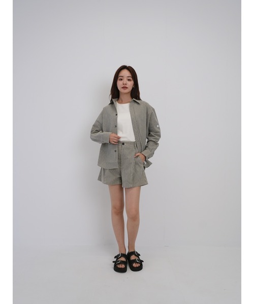 Cla STEllaR(クラステラ)の「クラシックチェック ショート パンツ ハーフ(その他パンツ・レディース・ベージュ・S/M)」の17枚目の写真