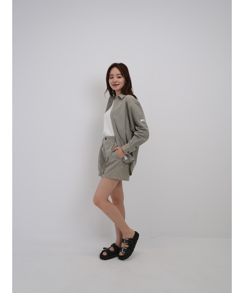 Cla STEllaR(クラステラ)の「クラシックチェック ショート パンツ ハーフ(その他パンツ・レディース・ベージュ・S/M)」の18枚目の写真