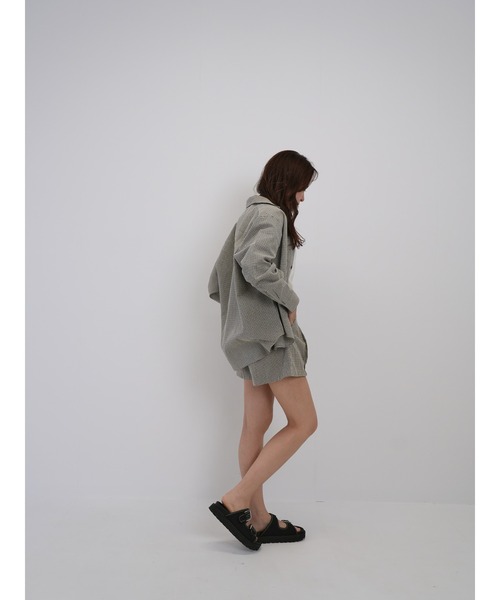 Cla STEllaR(クラステラ)の「クラシックチェック ショート パンツ ハーフ(その他パンツ・レディース・ベージュ・S/M)」の21枚目の写真