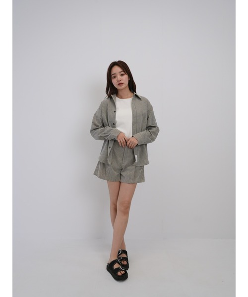 Cla STEllaR(クラステラ)の「クラシックチェック ショート パンツ ハーフ(その他パンツ・レディース・ベージュ・S/M)」の22枚目の写真