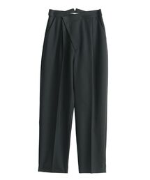 LAGUNAMOON | アシンメトリーバックベルトパンツ(スラックス)