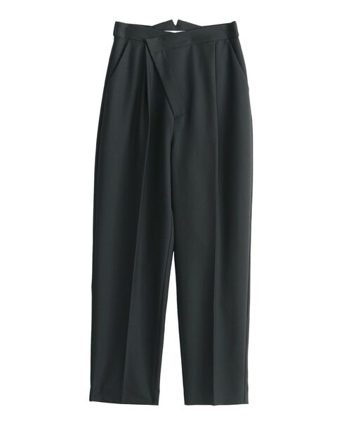 LAGUNAMOON（ラグナムーン）の「アシンメトリーバックベルトパンツ（スラックス・レディース・アイボリー/チャコールグレー・SMALL/MEDIUM）」の17枚目の写真