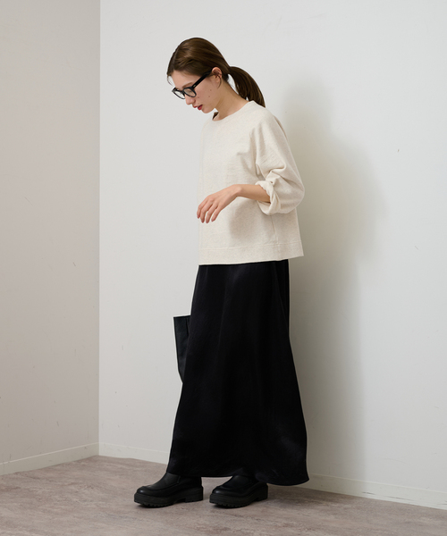 FRAMeWORK（フレームワーク）の「ヴィンテージ裏毛クロップドスリーブ