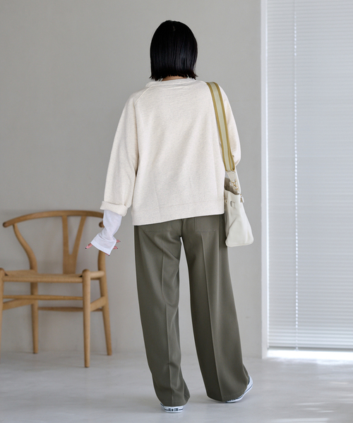 FRAMeWORK（フレームワーク）の「ヴィンテージ裏毛クロップドスリーブ