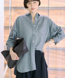 【定番人気 / 2026AW】デニムオーバーサイズシャツ