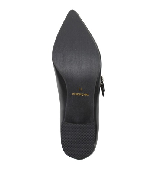 VIVIAN(ヴィヴィアン)の「ポインテッドトゥビジューバックルストラップパンプス(パンプス・レディース・シルバー/ブラック/アイボリー・S/M/L/LL)」の21枚目の写真