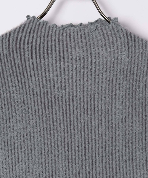 Heather（ヘザー）の「ファーカットソー　995425（Tシャツ/カットソー・レディース・グレー/アイボリー/ブラック・FREE）」の10枚目の写真