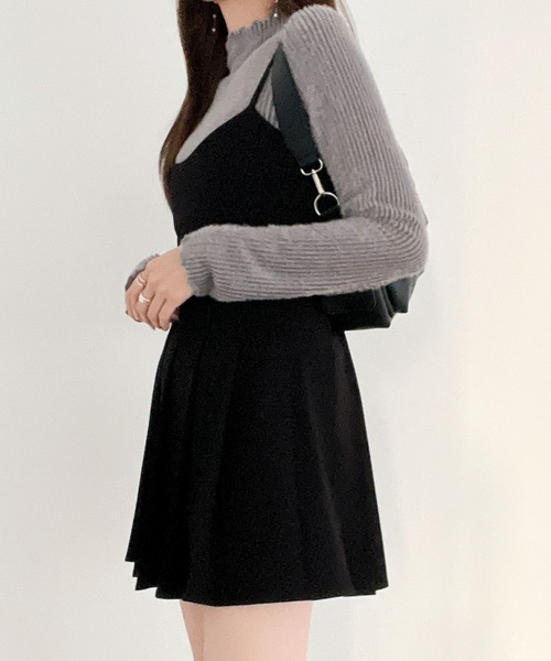 Heather（ヘザー）の「ファーカットソー　995425（Tシャツ/カットソー・レディース・グレー/アイボリー/ブラック・FREE）」の18枚目の写真
