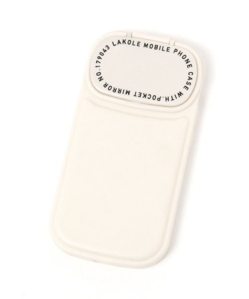 LAKOLE(ラコレ)の「ミラーカバー付きiPhoneケース / 991465(スマホケース/カバー・レディース・ブラウン/ブラック/ベージュ・SMALL/MEDIUM/X-SMALL)」の5枚目の写真