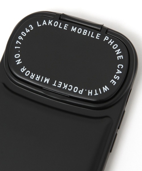 LAKOLE(ラコレ)の「ミラーカバー付きiPhoneケース / 991465(スマホケース/カバー・レディース・ブラウン/ブラック/ベージュ・SMALL/MEDIUM/X-SMALL)」の8枚目の写真