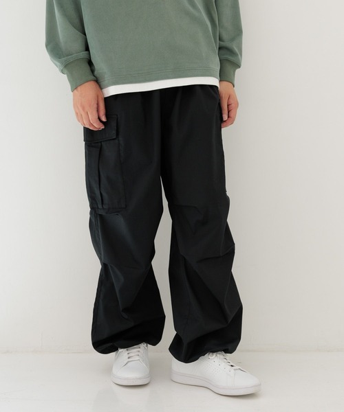 LAKOLE（ラコレ）の「TCPUライトカーゴパンツ / 994610（カーゴパンツ・メンズ・オリーブ/オフホワイト/グレー/ブラック/ブラウン・LARGE/SMALL/MEDIUM）」の9枚目の写真