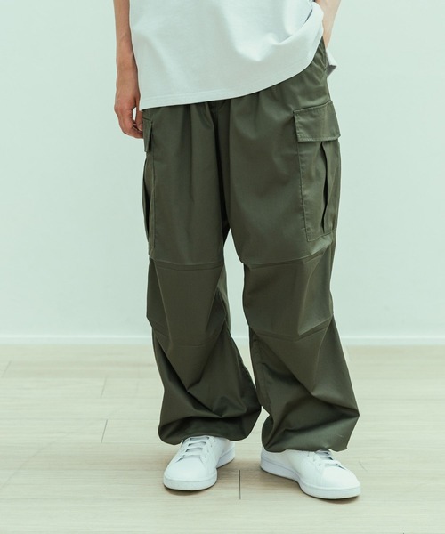 LAKOLE（ラコレ）の「TCPUライトカーゴパンツ / 994610（カーゴパンツ・メンズ・オリーブ/オフホワイト/グレー/ブラック/ブラウン・LARGE/SMALL/MEDIUM）」の13枚目の写真