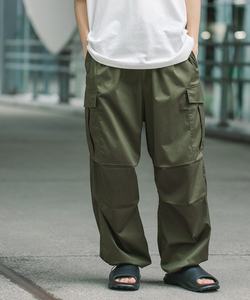 LAKOLE（ラコレ）の「TCPUライトカーゴパンツ / 994610（カーゴパンツ・メンズ・オリーブ/オフホワイト/グレー/ブラック/ブラウン・LARGE/SMALL/MEDIUM）」の18枚目の写真