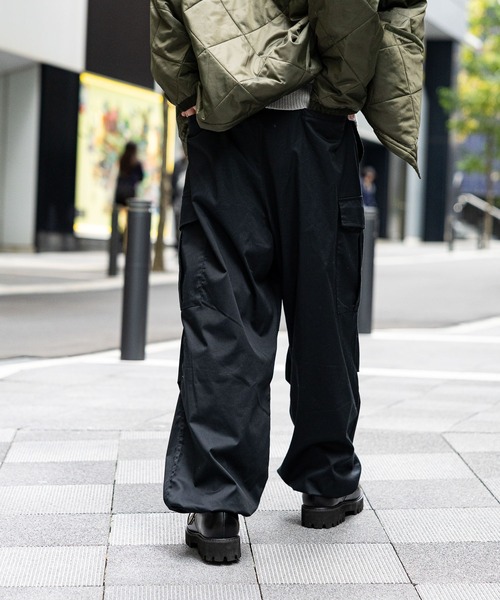 LAKOLE（ラコレ）の「TCPUライトカーゴパンツ / 994610（カーゴパンツ・メンズ・オリーブ/オフホワイト/グレー/ブラック/ブラウン・LARGE/SMALL/MEDIUM）」の21枚目の写真