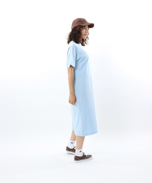 Champion(チャンピオン)の「【Champion/チャンピオン】レディース ワンピース(ワンピース・レディース・ネイビー/グリーン/ライトイエロー/ライトブルー・MEDIUM/LARGE)」の13枚目の写真